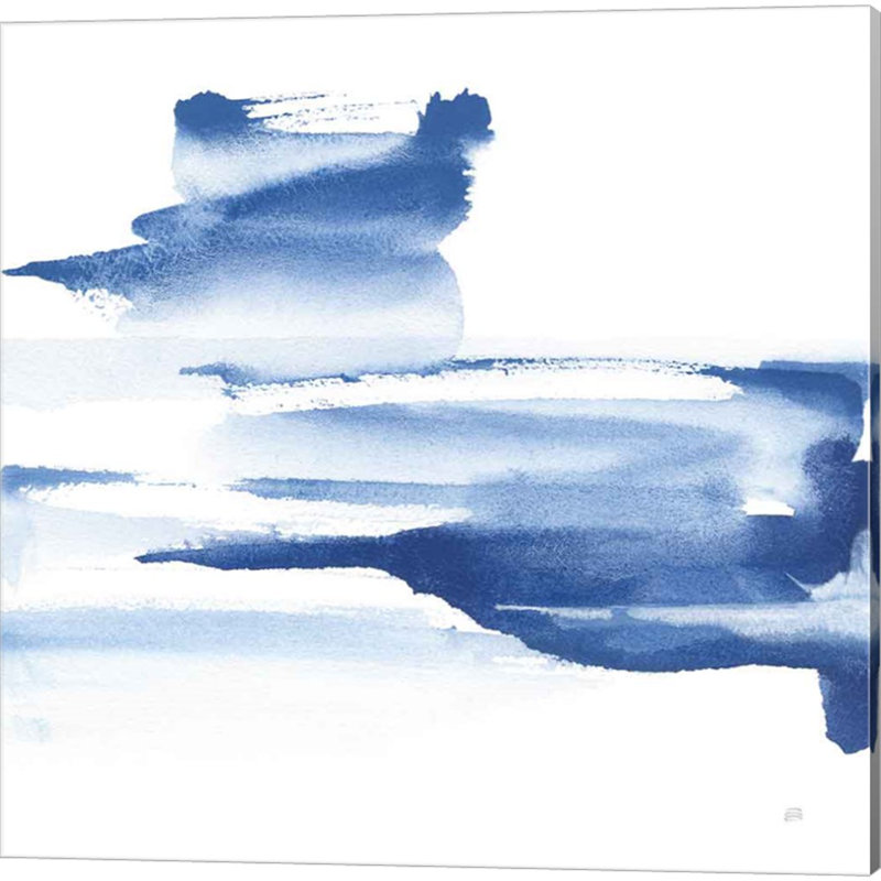 «Classic Blue» par Chris Paschke, art sur toile (ensemble de 3)