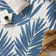Benavidez Reversible Floral Blue/Ivory Indoor & Outdoor Area Rug