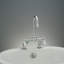 Robinet de baignoire à fixation sur le comptoir avec poignées leviers en porcelaine de Strom Living-10467233