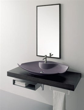 Line Metal Bathroom Shelves