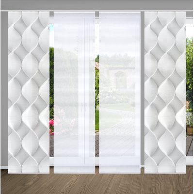 Semi Sheer Sliding Panel
