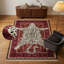 Tapis léopard héritage 5 pi x 8 pi
