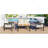Multi-Person Outdoor Iron Sofa Set With A Table, Rattan Decoration, Waterproof, Rust-Proof, Suitable For Garden, Lawn Use-173797353