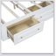 Structure de lit plateforme en bois avec 6 tiroirs-117803810