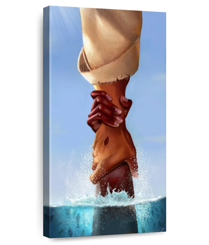 Rescue, 24" H x 12" W