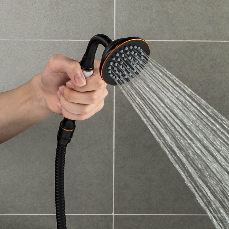 Single Handle Floor Mounted Freestanding Tub Faucet, Oil-Rubbed Bronze
