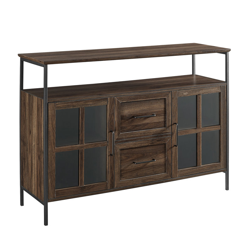 San Dimas 121cm Sideboard, Dark Walnut