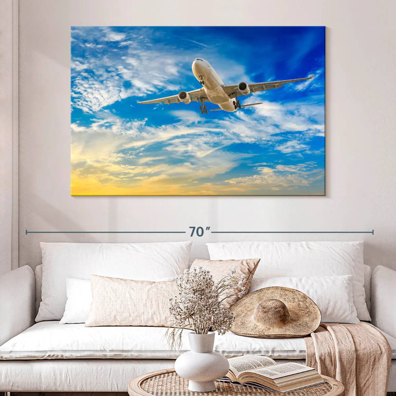 Avion commercial Mehar, H 34 po x l 51 po