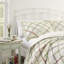 Courtepointe en coton réversible Ruffled Garden-1450198264