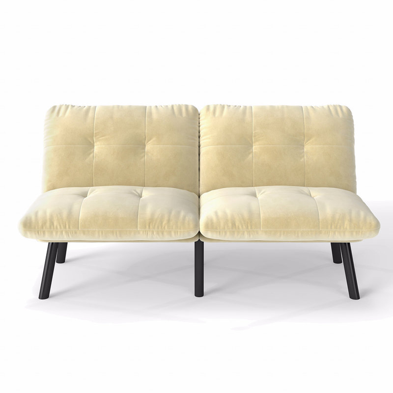 Canapé-lit convertible pliant moderne, Beige