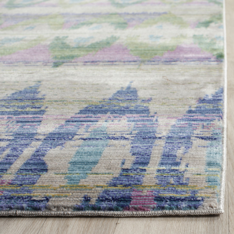 Kehlani Ikat Hand Woven Area Rug, Rectangle 152 x 244 cm