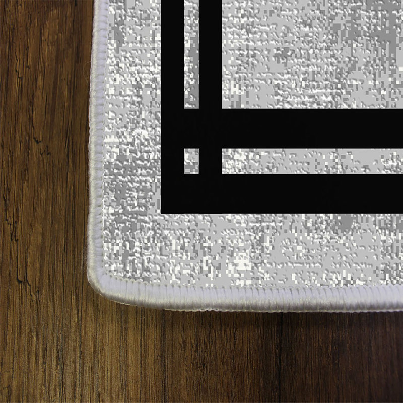 Antibacterial Hall Carpet, 39.4 x 59.1 inches | 100% Polyester, 0.4 in Pile Height, Non-Slip PVC Felt Dot Underside | Machine Washable, 3D Digital Printing, Durable & Stylish for Modern Home Décor