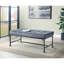 Banc en velours Brantley et finition gris sable-1314731738