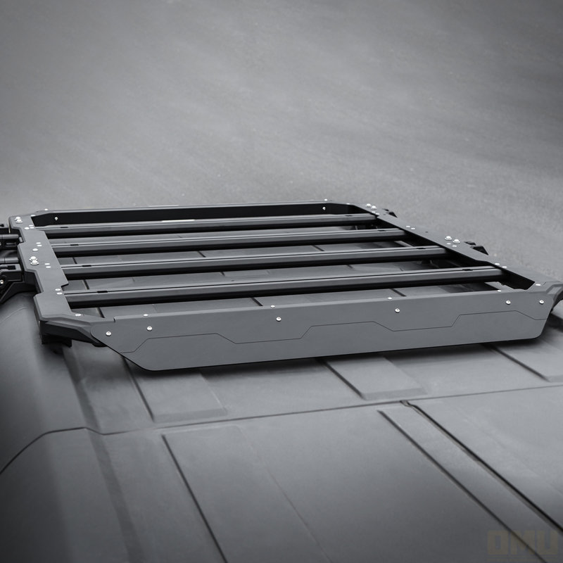 Porte-bagages de toit en aluminium multifonctionnel + échelle latérale pour Ford Bronco 2021+ 4 portes