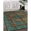 Tapis oriental brun / bleu Varnamtown-1584768960