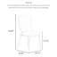 Chaise en cuir French Light