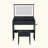 New Large Mirror Vanity Desk For Bed Room  , Modern Makeup Vanity Set With Power Outlet And Hair Dryer Holder, 5 Drawers , 3 Lighting Color Adjustable Dressing Table For Bedroom-1341829644