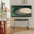 Adjustable 360-Degree Spin TV Stand with Open Shelves, Suitable for 43-70 Inch TVs, Durable and Multi-Functional-1957399771