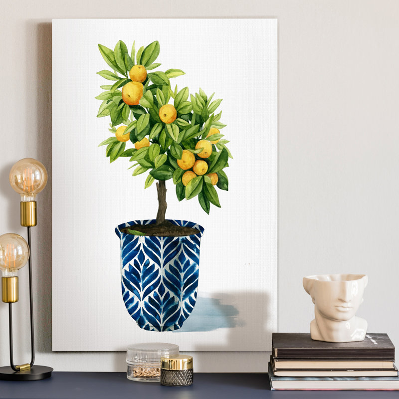 « Fruit Tree I », reproduction d’art sur toile tendue, H 36 po x l 24 po x P 1 po