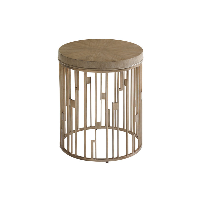 Shadow Play Studio Round Accent Table