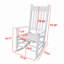 Chaise berçante en bois-1111138075