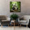  «Susan Panda Love 3» par Ann Klee, art mural sur toile, 37 po x 37 po