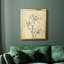 Magnolia croquis II, toile encadrée de qualité supérieure - prête à être accrochée-2006579298-2006579301