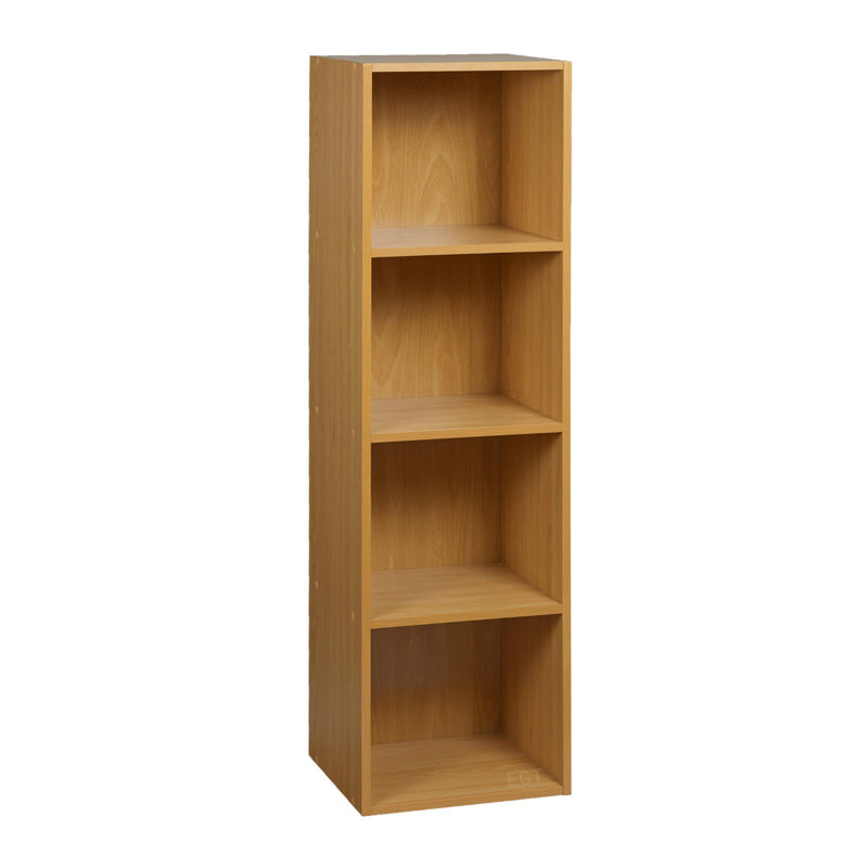 Laci 106 cm H x 30 cm W Standard Bookcase, Beech