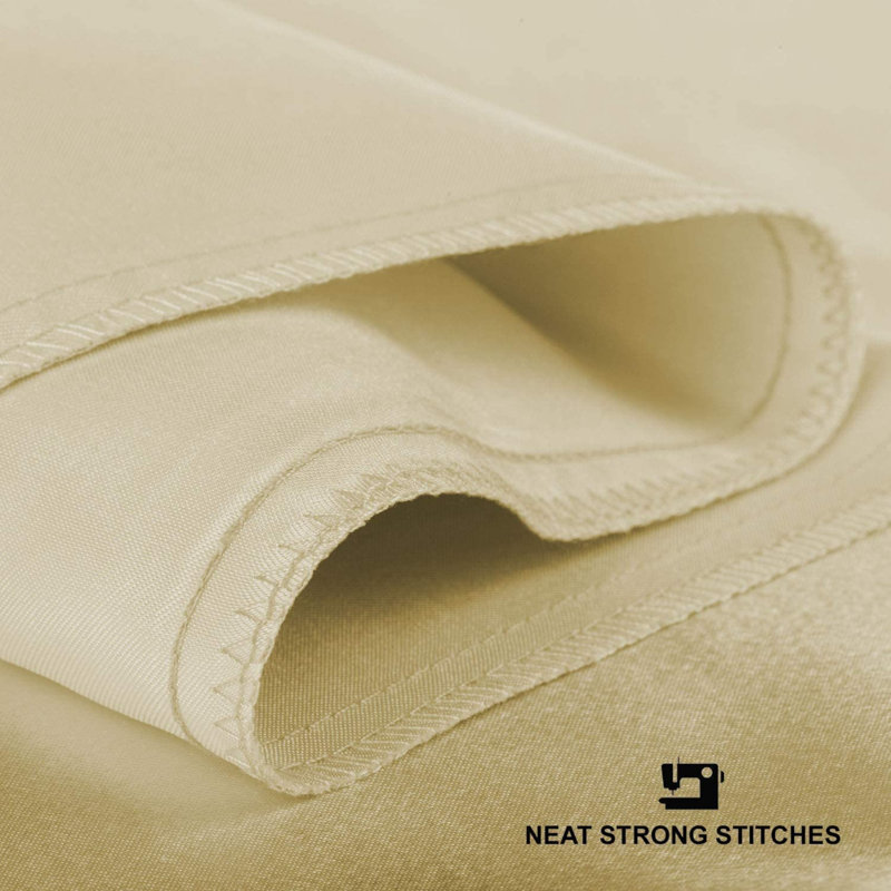 Satin - Set of 2, Ivory, Queen
