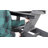 All-Weather HDPE Adirondack Chair with Drink Holder Set of 2 - Blue/Black-2055580125