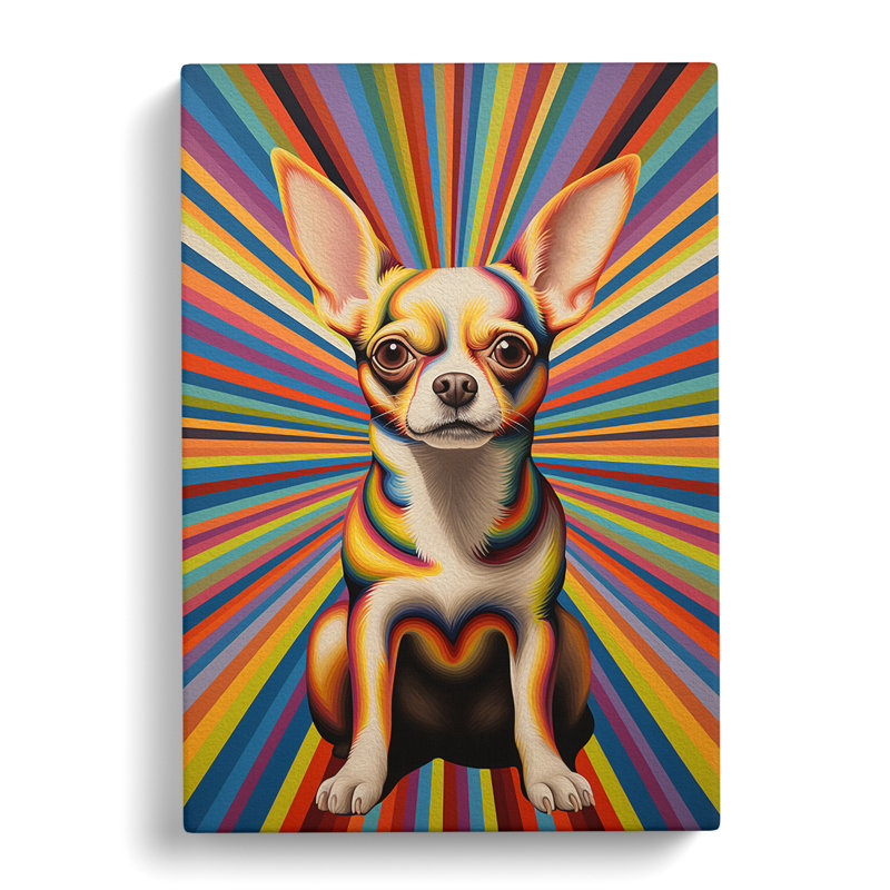 Chihuahua No.2 - Wrapped Canvas, 76cm H x 50cm W x 3cm D