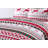Christmas Snowflake Polyester Striped Quilt Set-683311341