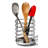 PantryWorks Stainless Steel Round Utensil Crock
