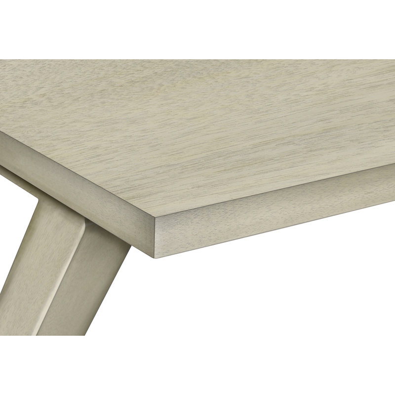 La table carrée en placage blanc antique antique - idéale pour les décorations de chambre à coucher et de salon transitionnelles ajoute une touche contemporaine à