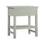 Table de chevet de rangement à 1 tiroir Finley - Gris antique-1252913648
