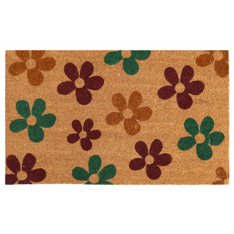 Northam Non-Slip Floral Doormat