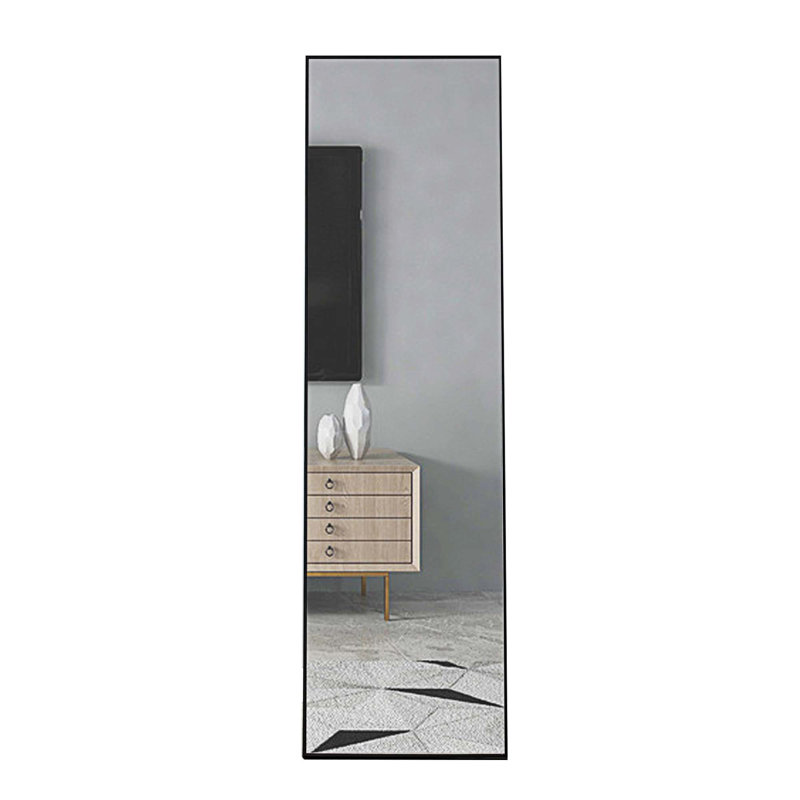 Mirror, 60" x 17", Black