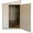 SideMate 4 ft. W x 8 ft. D Plastic Lean-To Storage Shed