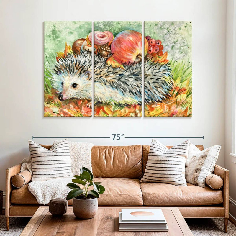 Brampt Hedgehog, 42" H x 65" W