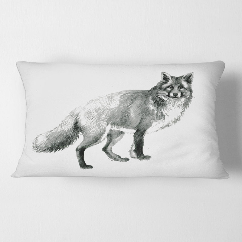 Animal Print Throw Pillow