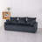 82" Velvet 2-Seater Sofa-274000344