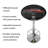 Round Metal Base Dining Table