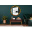 Huldar Glass Flat Wall Mirror