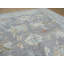 Tapis unique en laine noué à la main bleu / vert 9 pi 5 po x 12 pi 8 po Hurst