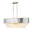 Reverie 10 - Light Unique / Statement Drum Chandelier