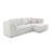 L-shape Sectional Sofa with Pillows-957321518