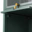Modern Four-Tier Glass Door Cabinet With Featuring Five-Tier Storage-927448489