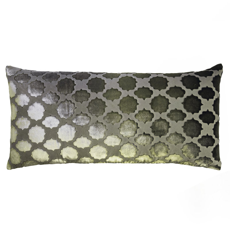 Lumbar Pillow Cover & Insert, Wildberry, 14" x 20", Down