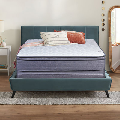 White Noise 20'' Plush Innerspring Mattress and Box Spring