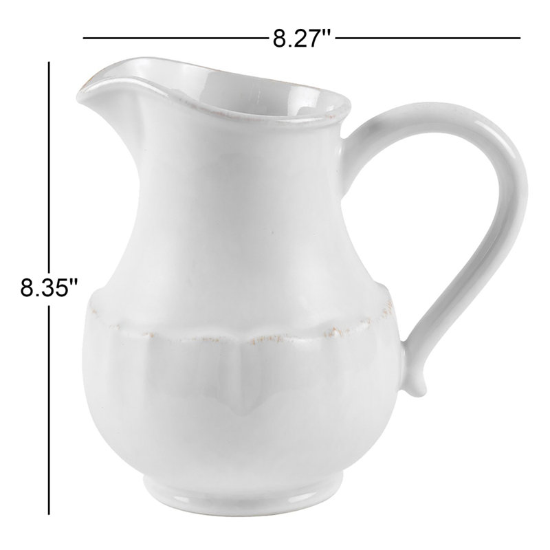 Impressions Stoneware Pitcher